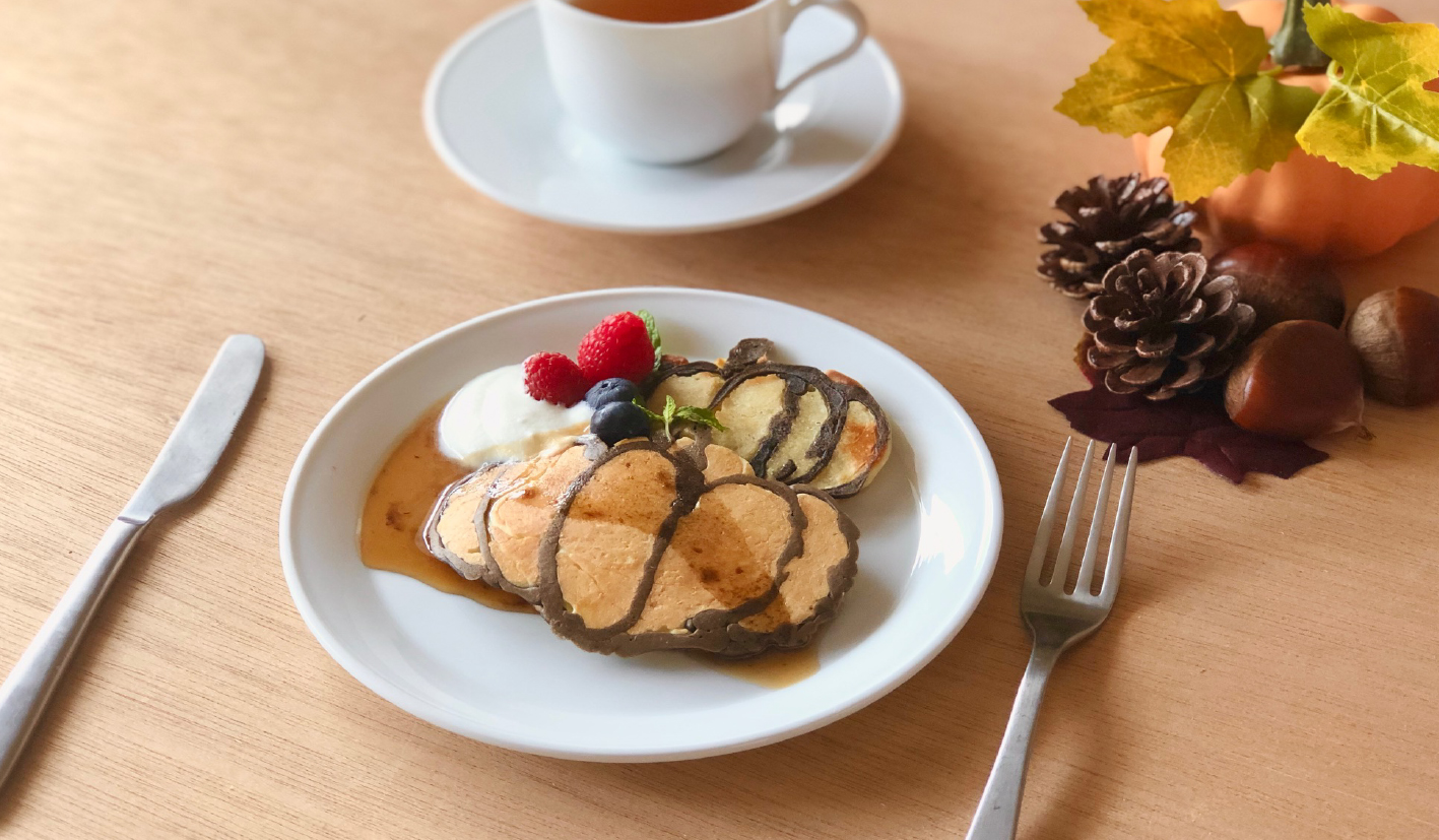 おばけスフレパンケーキ